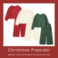 Weihnachts-Colorblock-Schößchen