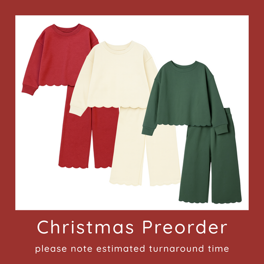 Weihnachts-Colorblock-Schößchen