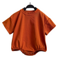 Custom Embroidered Orange Crewneck Sweatshirt, Tee or Bubble Romper - Spiderweb Font