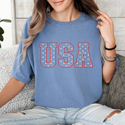 Comfort Colors USA Stars Tee - more colors