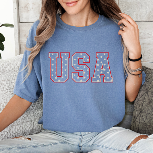 Comfort Colors USA Stars Tee - more colors