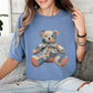 Comfort Colors Americana Quilted Teddy Bear Tee - choose your color