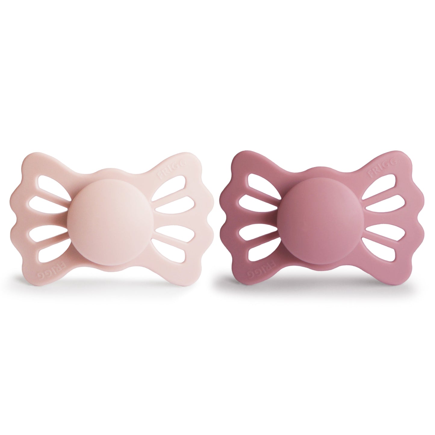 FRIGG Lucky Symmetrical Silicone Pacifier 2-Pack (6-18 Months)