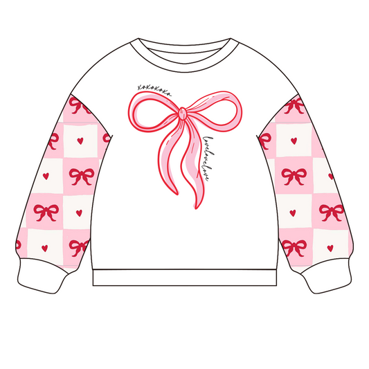 XOXO Bow | Colored Sleeves