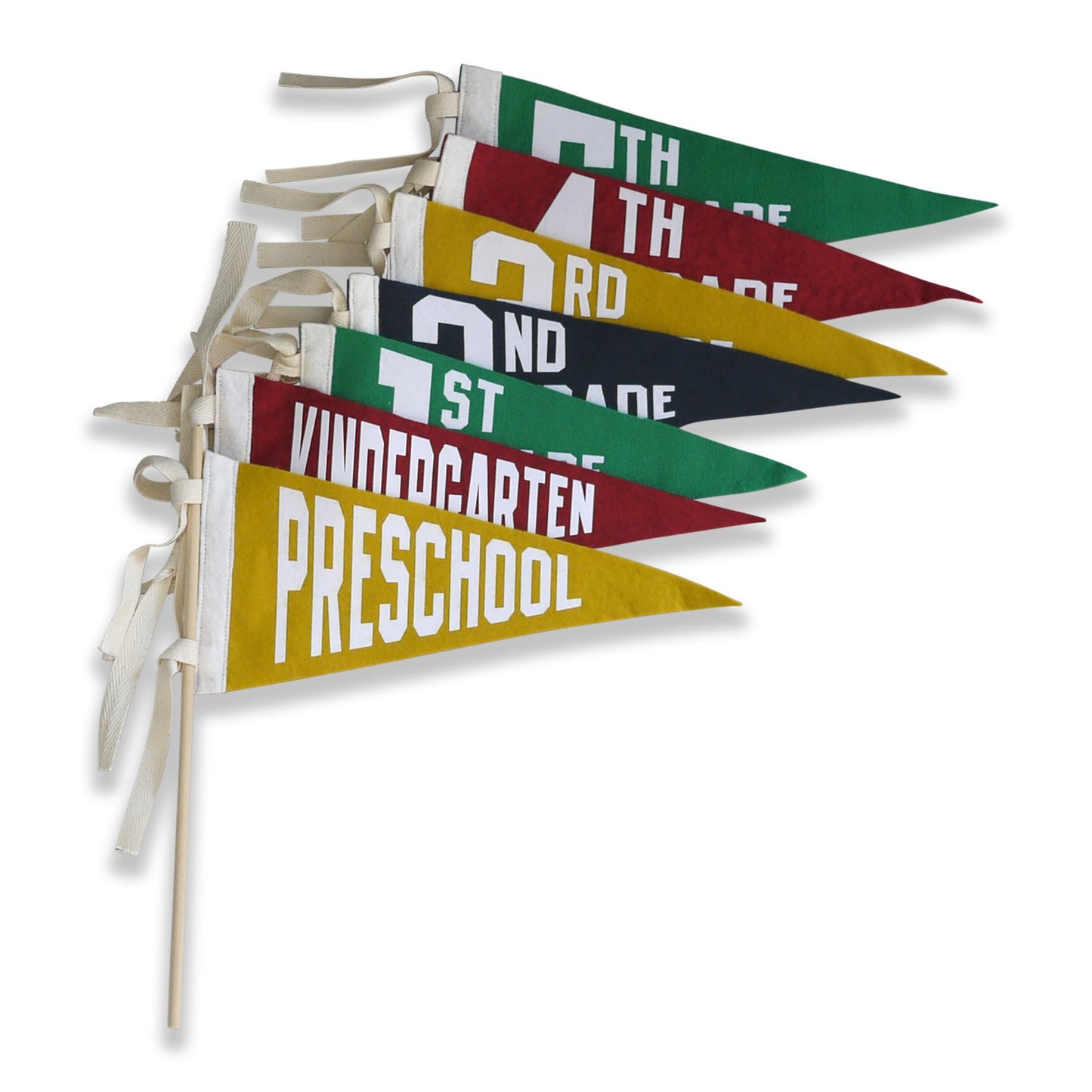 School Grade Pennant BRIGHTS