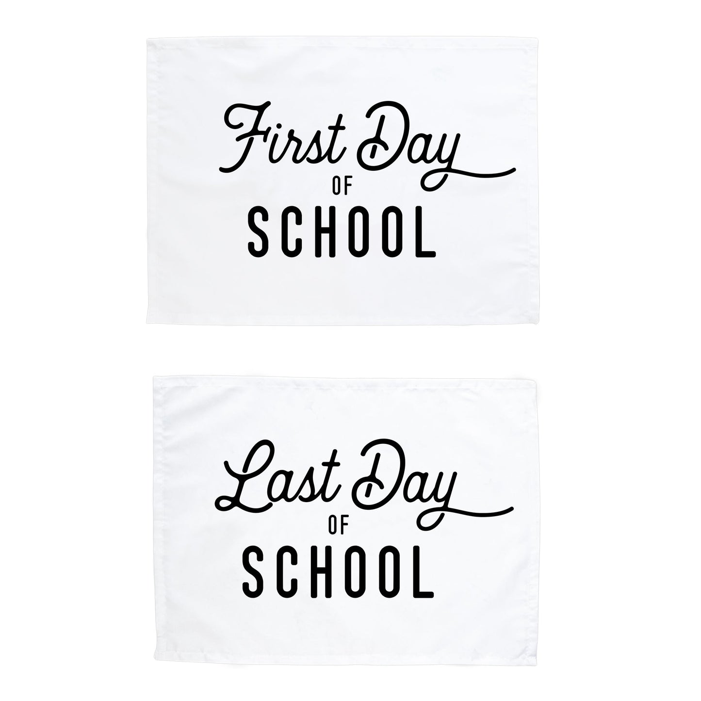 First & Last Day of School Banner Bundle