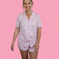 ROSEWOOD TOILE WOMEN’S DREAM SHORT SET