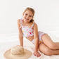 Painted Dotty: Ruffle Bandeau TWO-PIECE