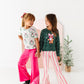 Girly Wreath | Scoop Back TEE