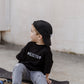 Custom Embroidered Black Halloween Tee, Sweatshirt or Bubble Romper