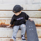 Custom Embroidered Black Halloween Tee, Sweatshirt or Bubble Romper
