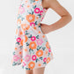 Poppy Floral | Twisty Back Dress (with detached shorts!)