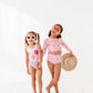 Smilies + Check: Ruffle Skirt ONE-PIECE