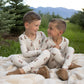 Bamboo Two Piece Pajamas | Santa Teddy