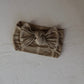 Bamboo Head Wrap | Linen Grid