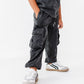 Vintage Black Cargo Joggers