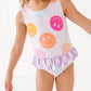 Smilies + Check: Ruffle Skirt ONE-PIECE