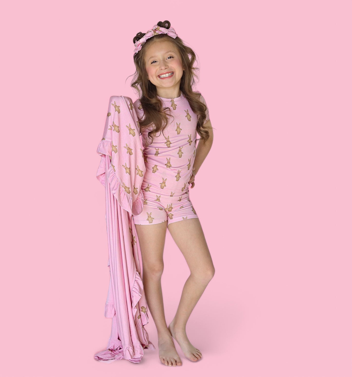 BLUSHIN' BUNNIES DREAM SHORT SET