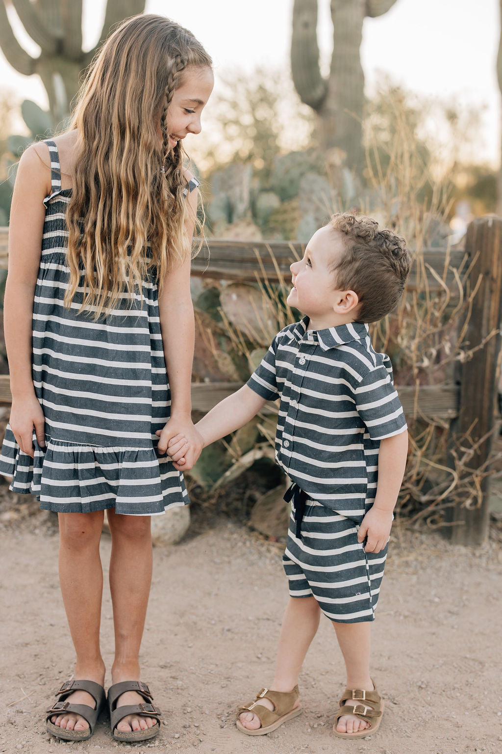 Stripe Linen Dress