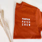 Pumpkin Patch Crew Classic Adult Tee - White Design