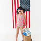 Spangled Stripes | Star Button TWO-PIECE