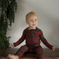 Bamboo Zip Pajamas | Christmas Plaid
