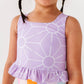 Sunny + Stripes: Ruffle TWO-PIECE Tankini