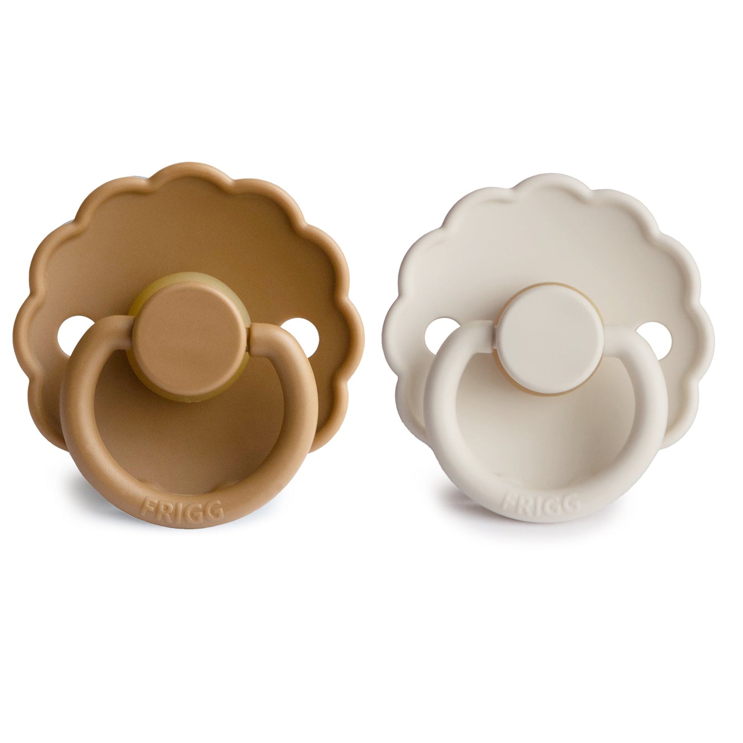 FRIGG Daisy Natural Rubber Pacifier 2-Pack