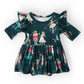 Christmas Ballet Twirl Flutter Bodysuit