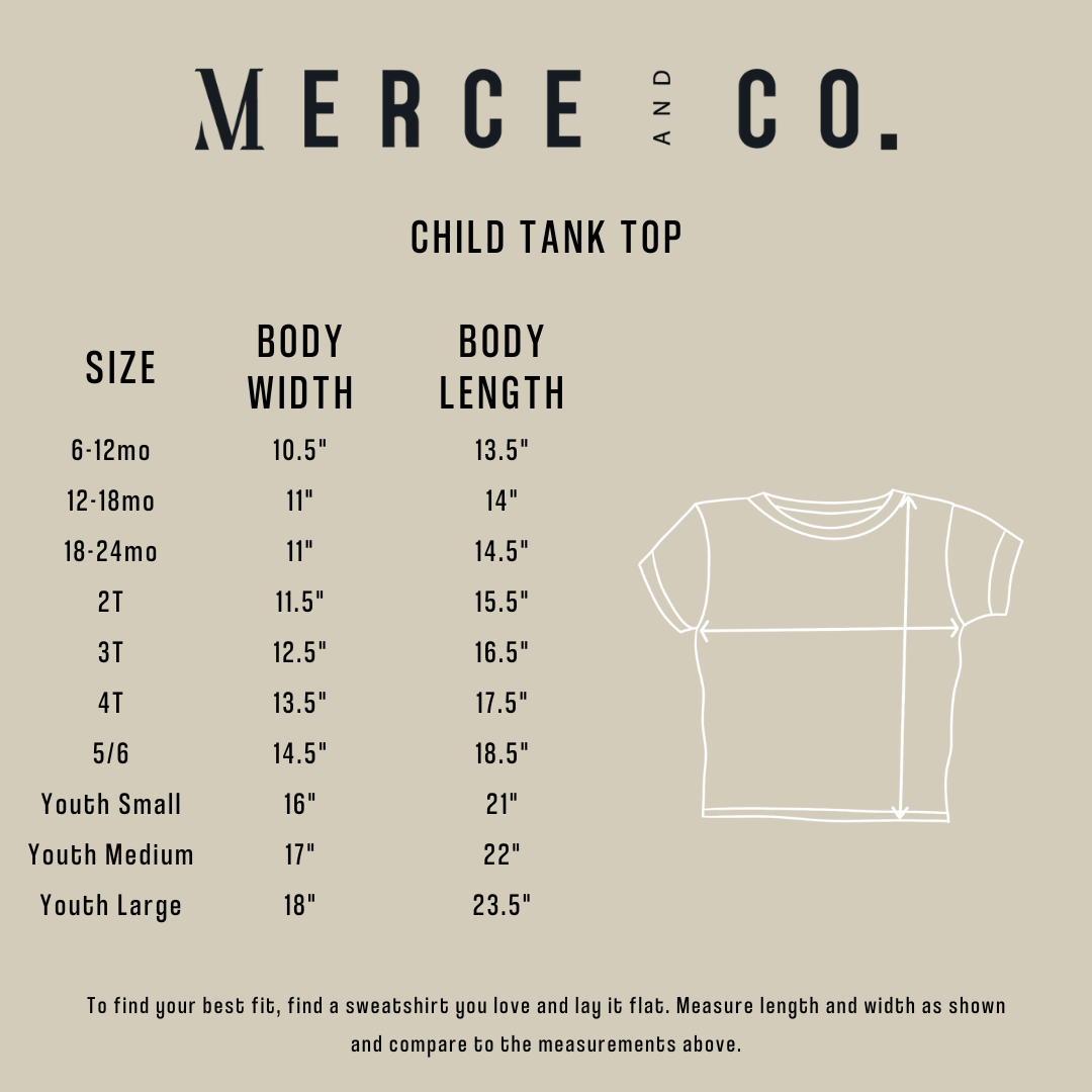 Bubs Child Pocket Tank - White Design