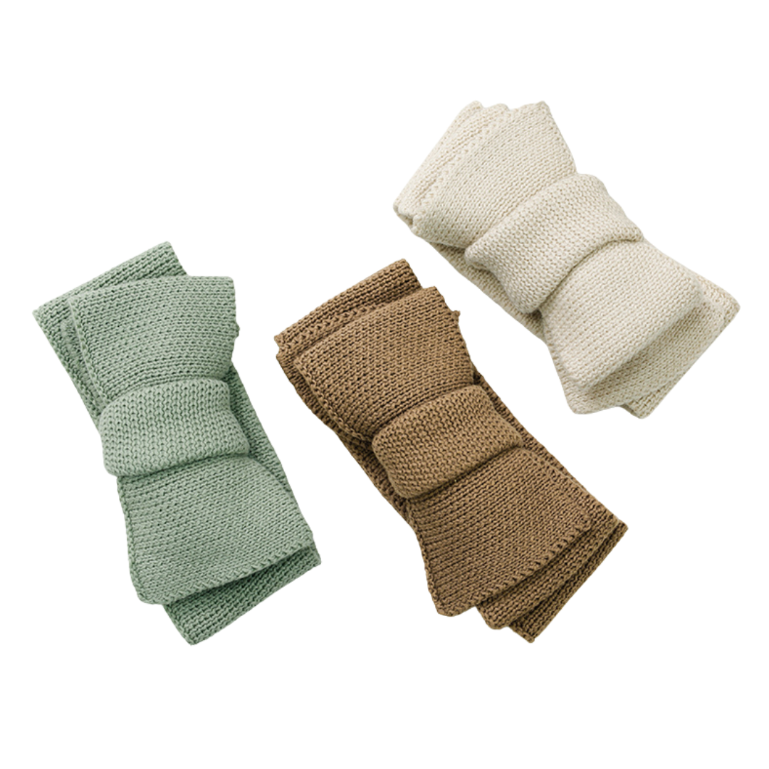 Solides geripptes Bambus-Stirnband - weitere Farben