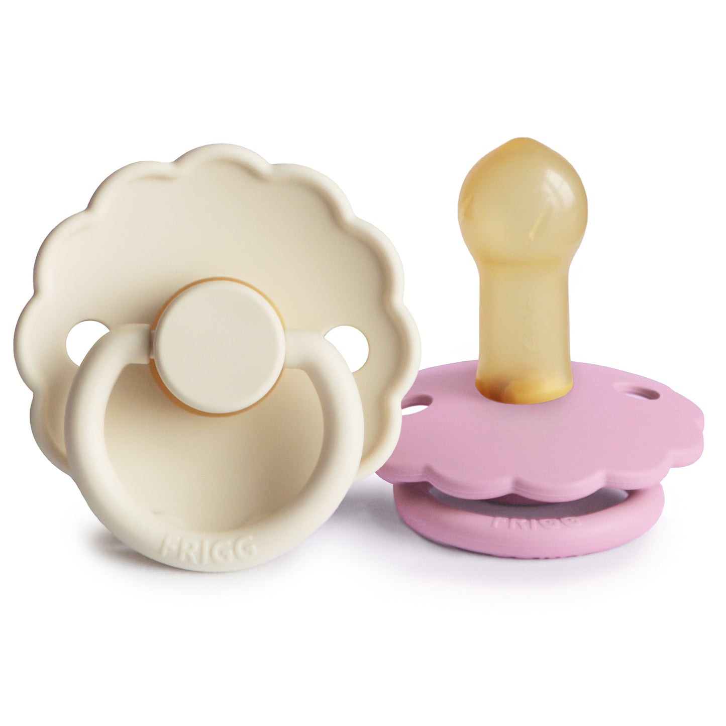 FRIGG Daisy Natural Rubber Pacifier 2-Pack