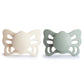 FRIGG Butterfly Anatomical Silicone Pacifier 2-Pack (0-6 Months)