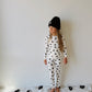 Bamboo Two Piece Pajamas | Black & White Yin Yang