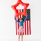 Stars + Stripes | Skirted Rashguard TWO-PIECE