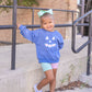 Pastel Gingham Jack O'Lantern Crewneck Sweatshirt or Romper