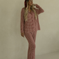 Long Sleeve Women's Bamboo Pajamas | Red Gingham