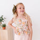 Vintage Blooms | Peplum + Crop Pants Set