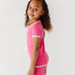 ROSEY | Tee + Biker Shorts RIB SET