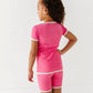 ROSEY | Tee + Biker Shorts RIB SET
