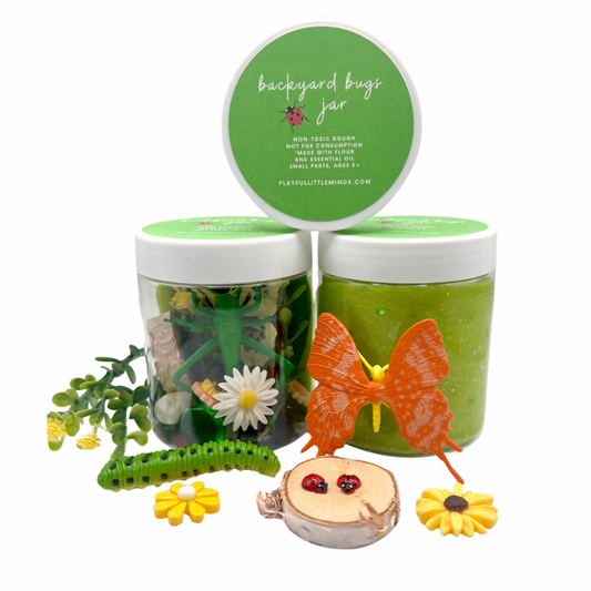 Butterfly & Bug Playdough Sensory Kit: Educational Insect-Themed Play Kit