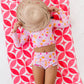 Leopard: 1/4th Zip Rashguard TWO-PIECE