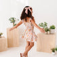 Vintage Blooms | Ruffle Tank + Skort Set
