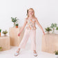 Vintage Blooms | Peplum + Crop Pants Set