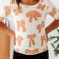 Gingerbread Bow | Scoop Back TEE