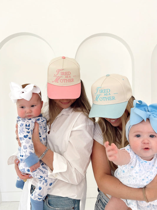 Tired As A Mother. Vintage Trucker Hat