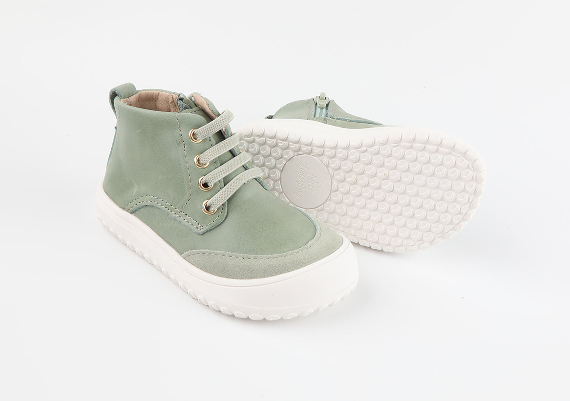 Play Perfect Avocado High Top {Premium Leather}