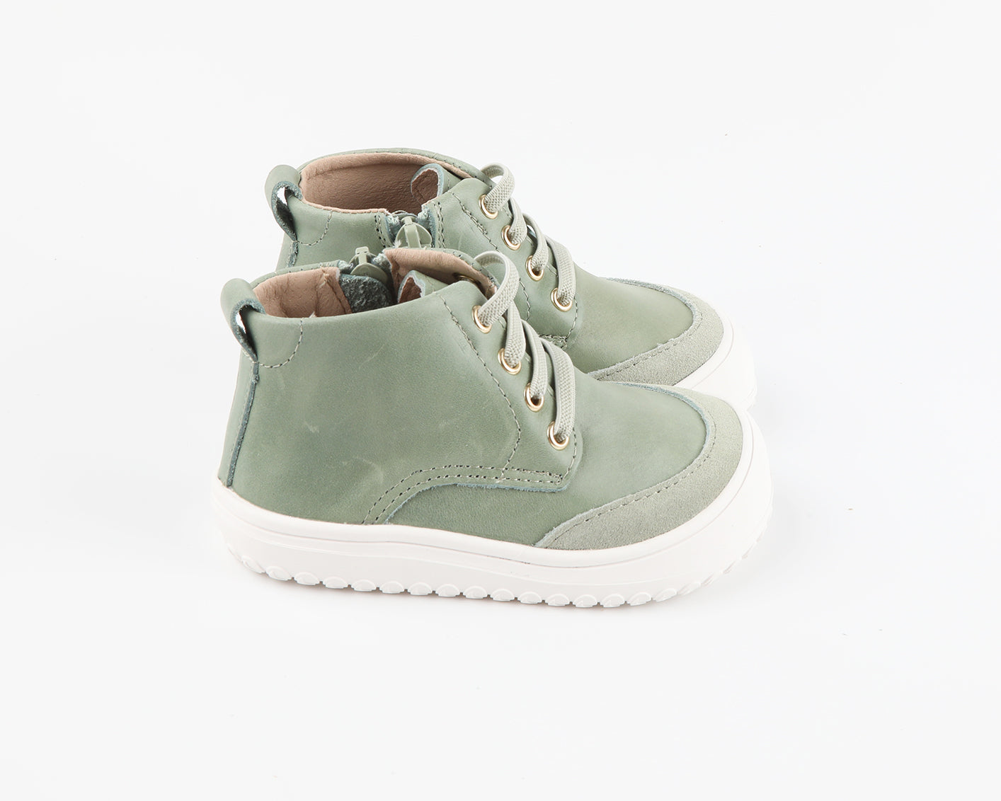 Play Perfect Avocado High Top {Premium Leather}