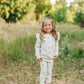 Cherry Ruffle French Terry Set