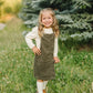 Green Corduroy Dress
